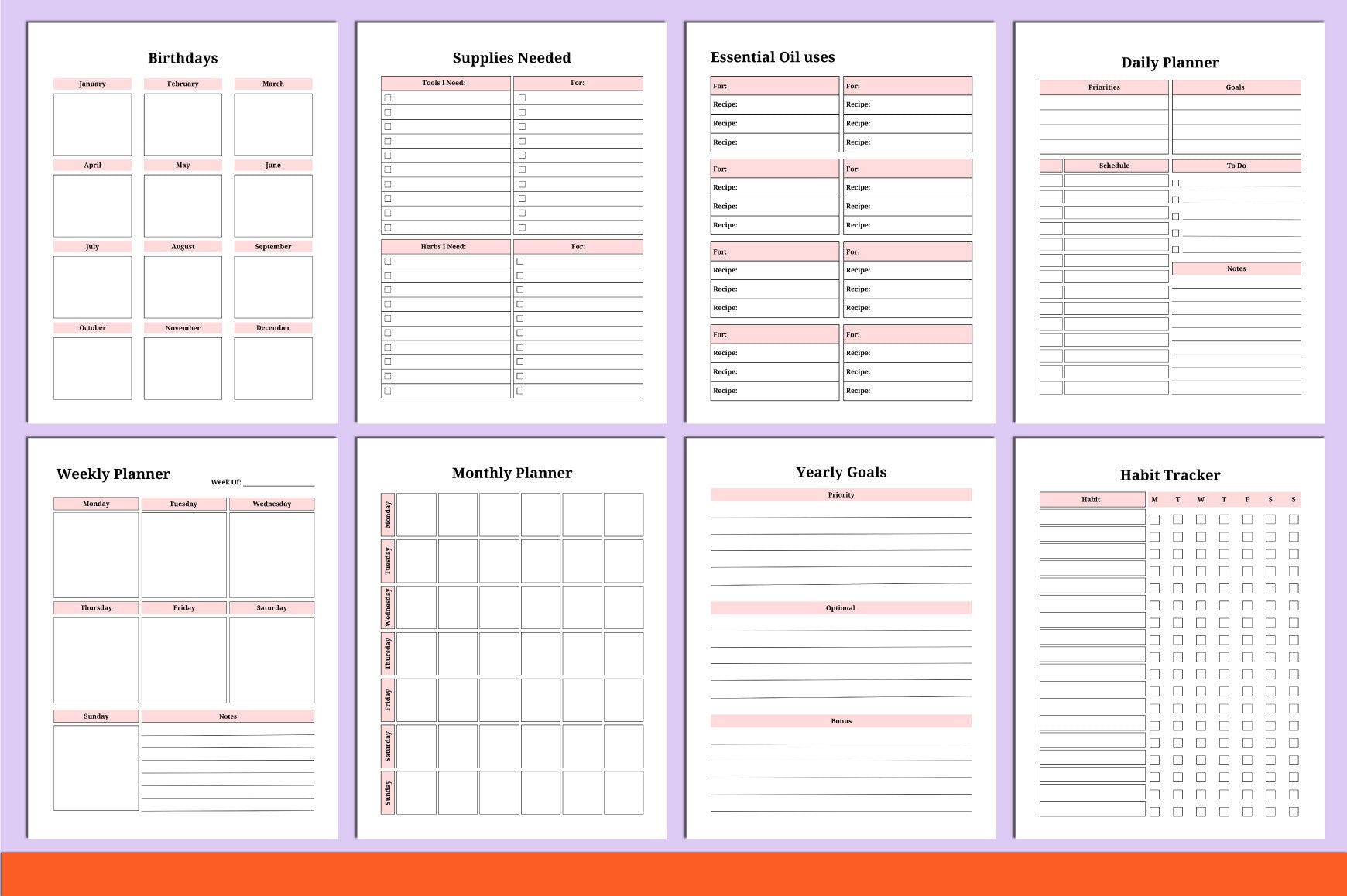 Witchy Planner: Mystical Organization Tool