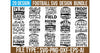Football Design SVG Bundle