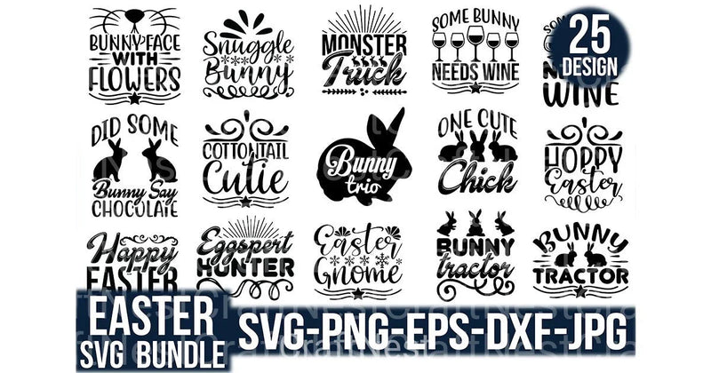 Easter Design Bundle - CraftNest - Digital Crafting and Art