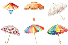 Summer Umbrella Clipart Bundle - CraftNest - Digital Crafting and Art