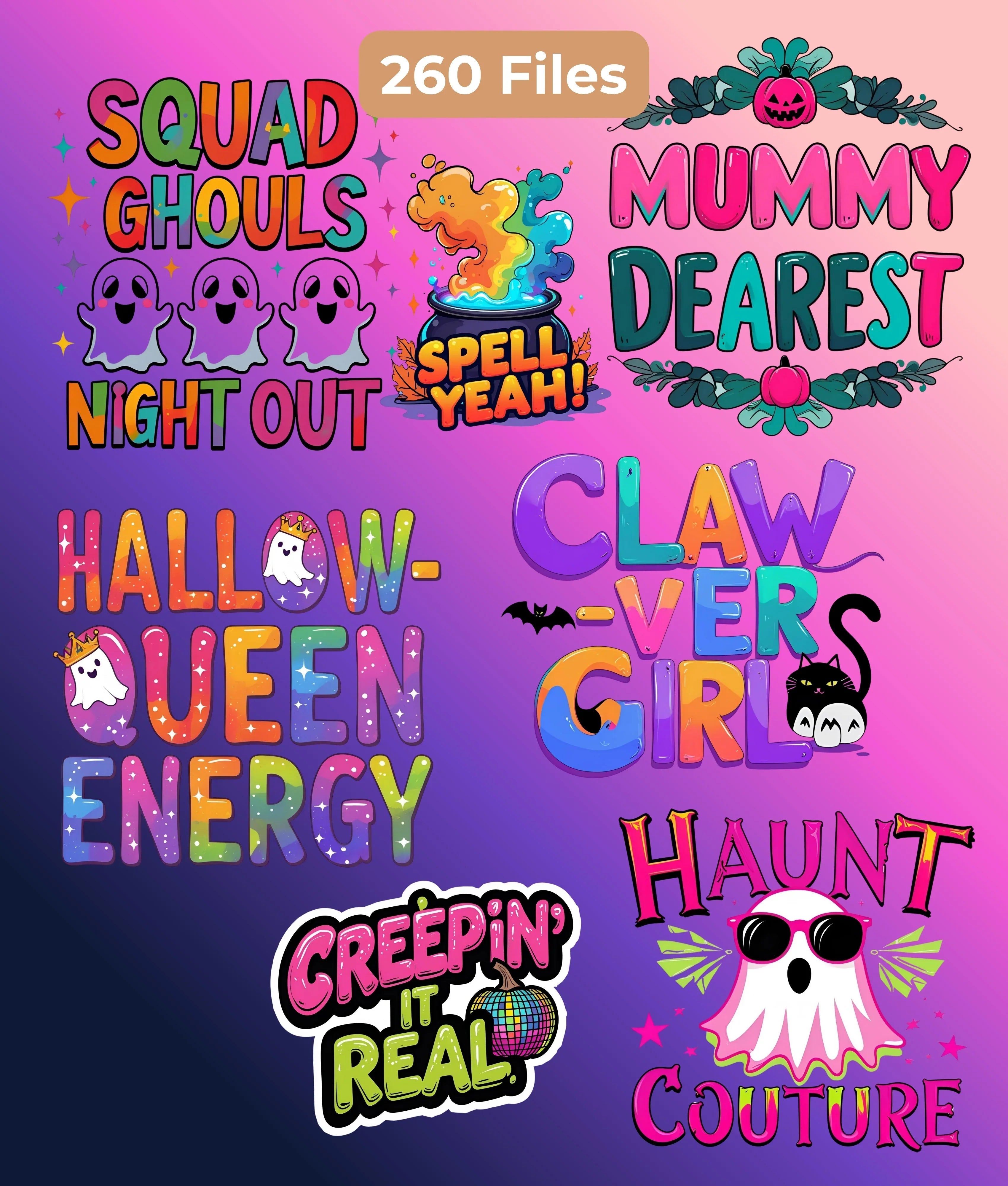 Halloween Mega Clipart Bundle - CraftNest - Digital Crafting and Art
