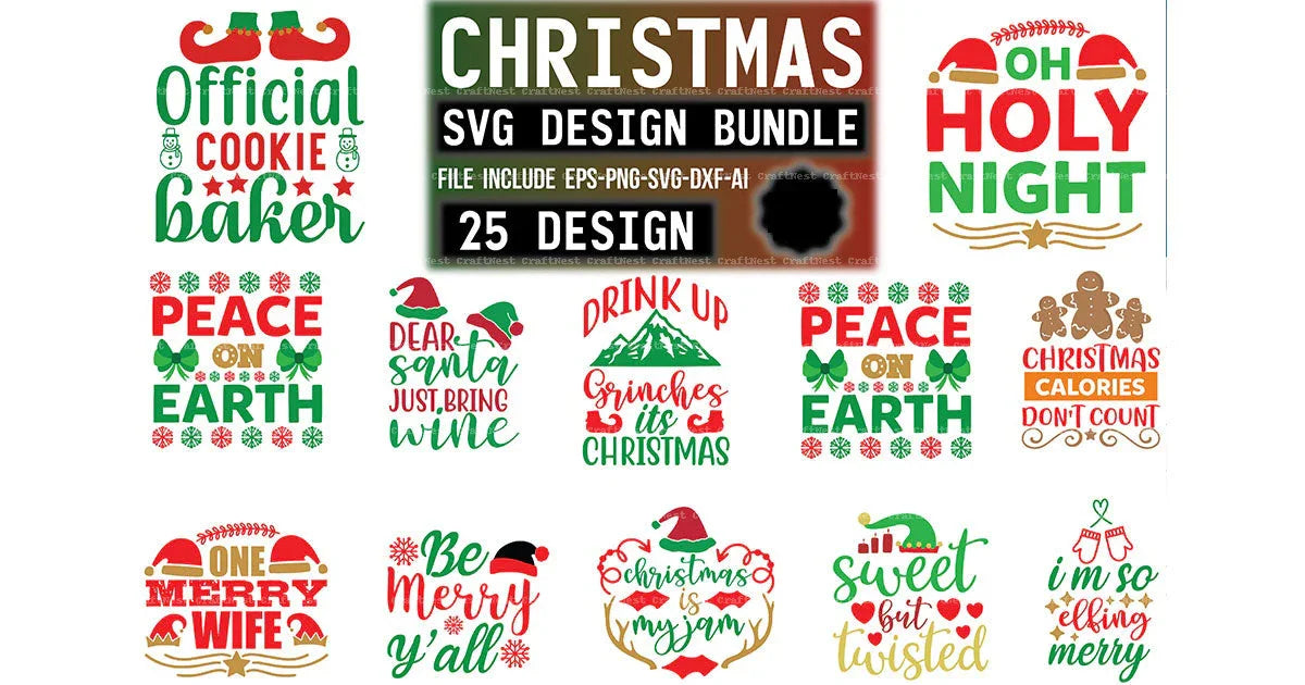 Christmas Design SVG Bundle