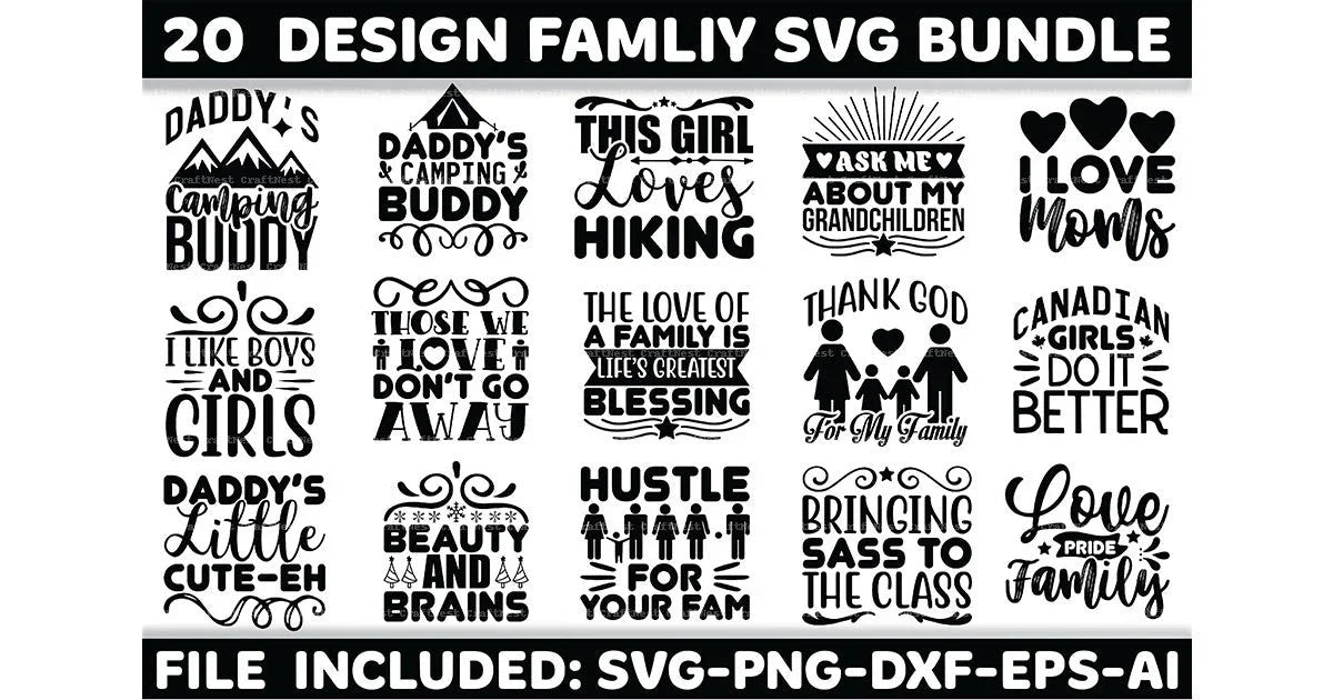 Family Design SVG Bundle