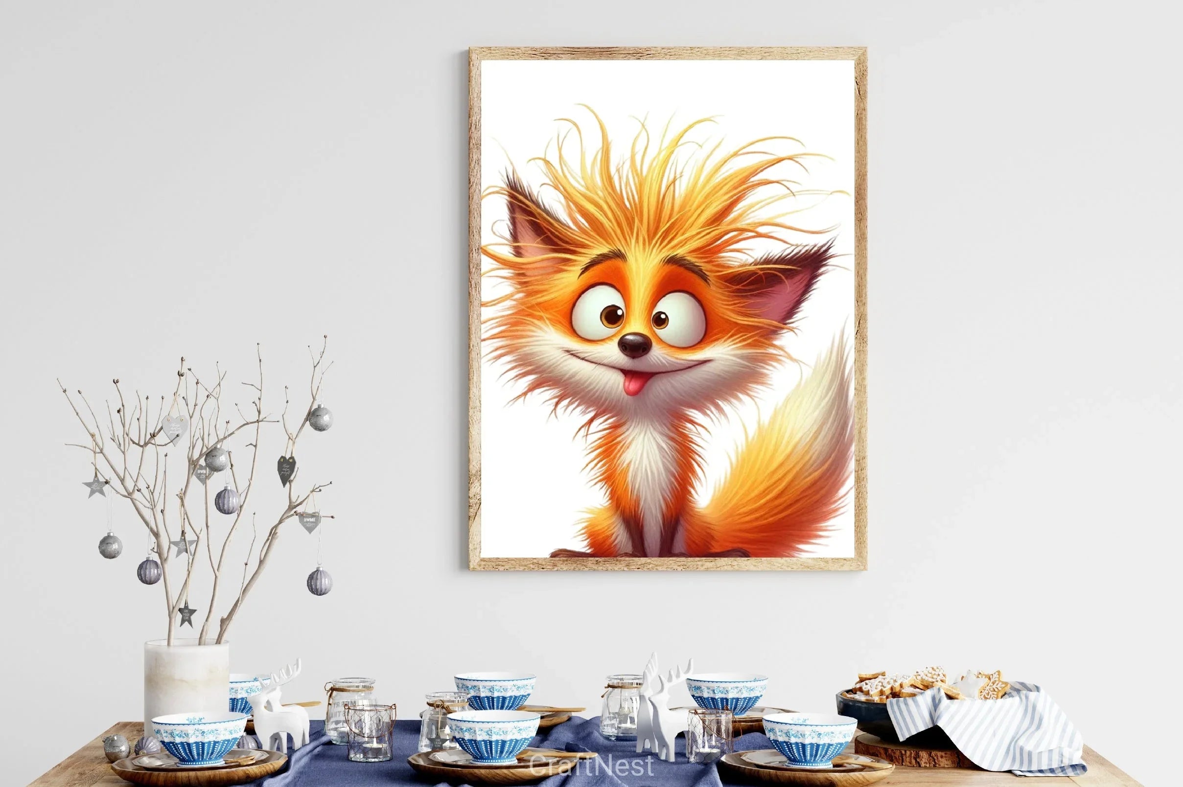 Whimsical Fox Clipart Bundle - CraftNest - Digital Crafting and Art