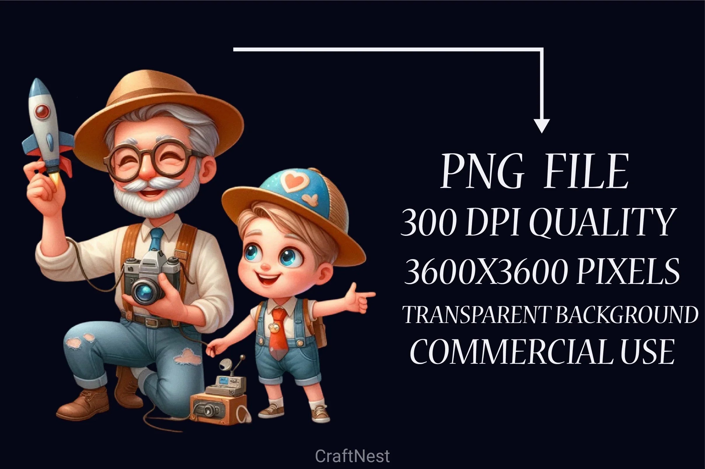 Best Dad Clipart Bundle - CraftNest - Digital Crafting and Art