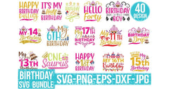 Birthday Design Bundle - CraftNest - Digital Crafting and Art