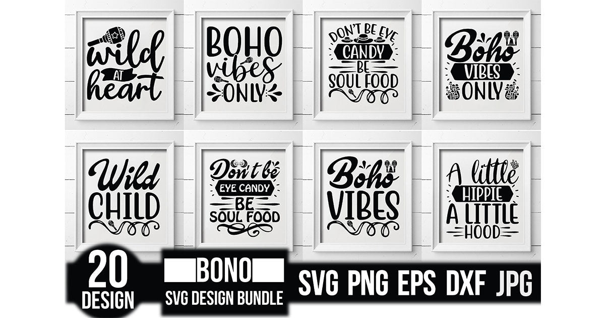 Boho SVG Bundle 3