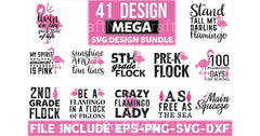 Flamingo Design Bundle - CraftNest - Digital Crafting and Art