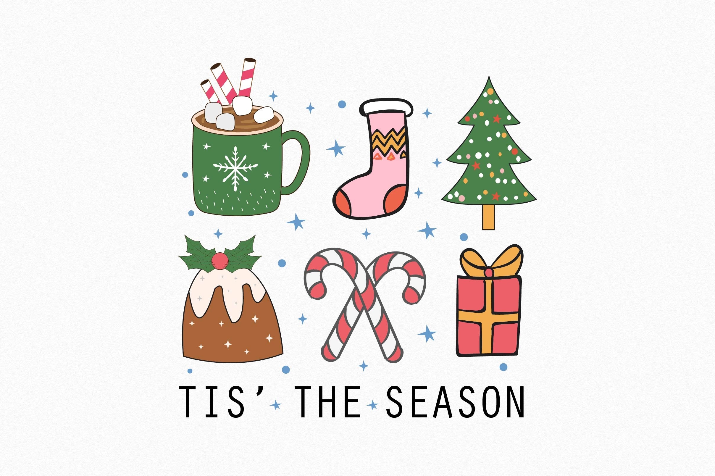 Decoration Christmas Clipart Bundle