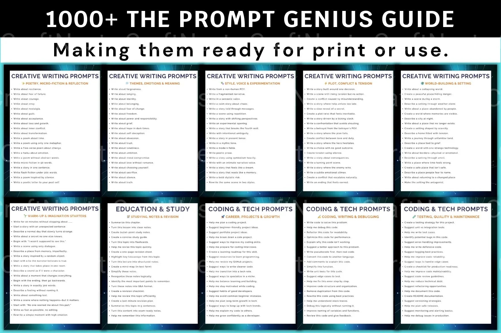 The Prompt Genius Guide: Mastering AI Prompts - CraftNest - Digital Crafting and Art