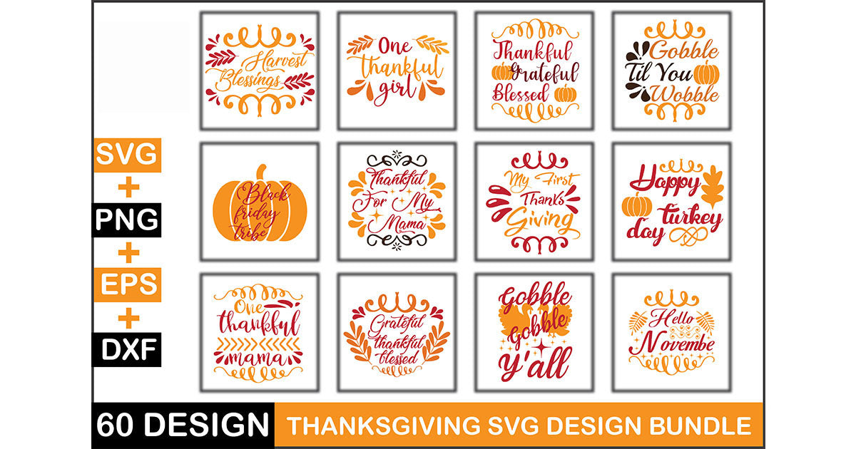 Thanksgiving SVG Bundle 6