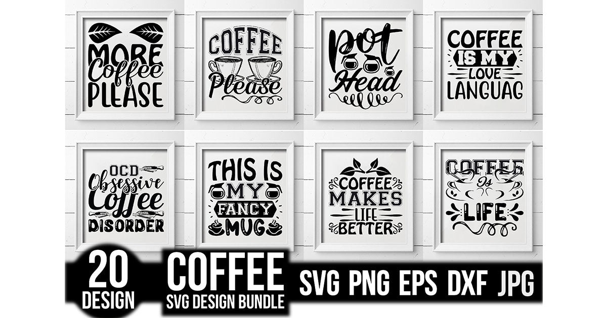 Coffee SVG Bundle 11