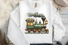 Christmas Train Clipart Bundle 4 - CraftNest - Digital Crafting and Art