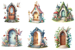 Cute Magic Doors Clipart Bundle - CraftNest - Digital Crafting and Art