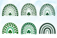 St. Patrick's Day Rainbow Clipart Bundle - CraftNest - Digital Crafting and Art