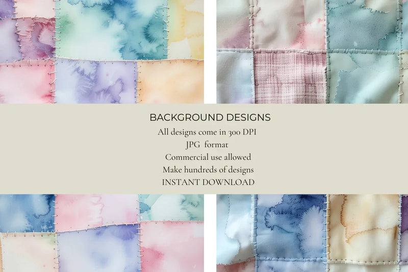 Patchwork Junk Journal Papers - CraftNest - Digital Crafting and Art