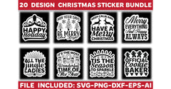 Christmas SVG Bundle 6 - CraftNest - Digital Crafting and Art