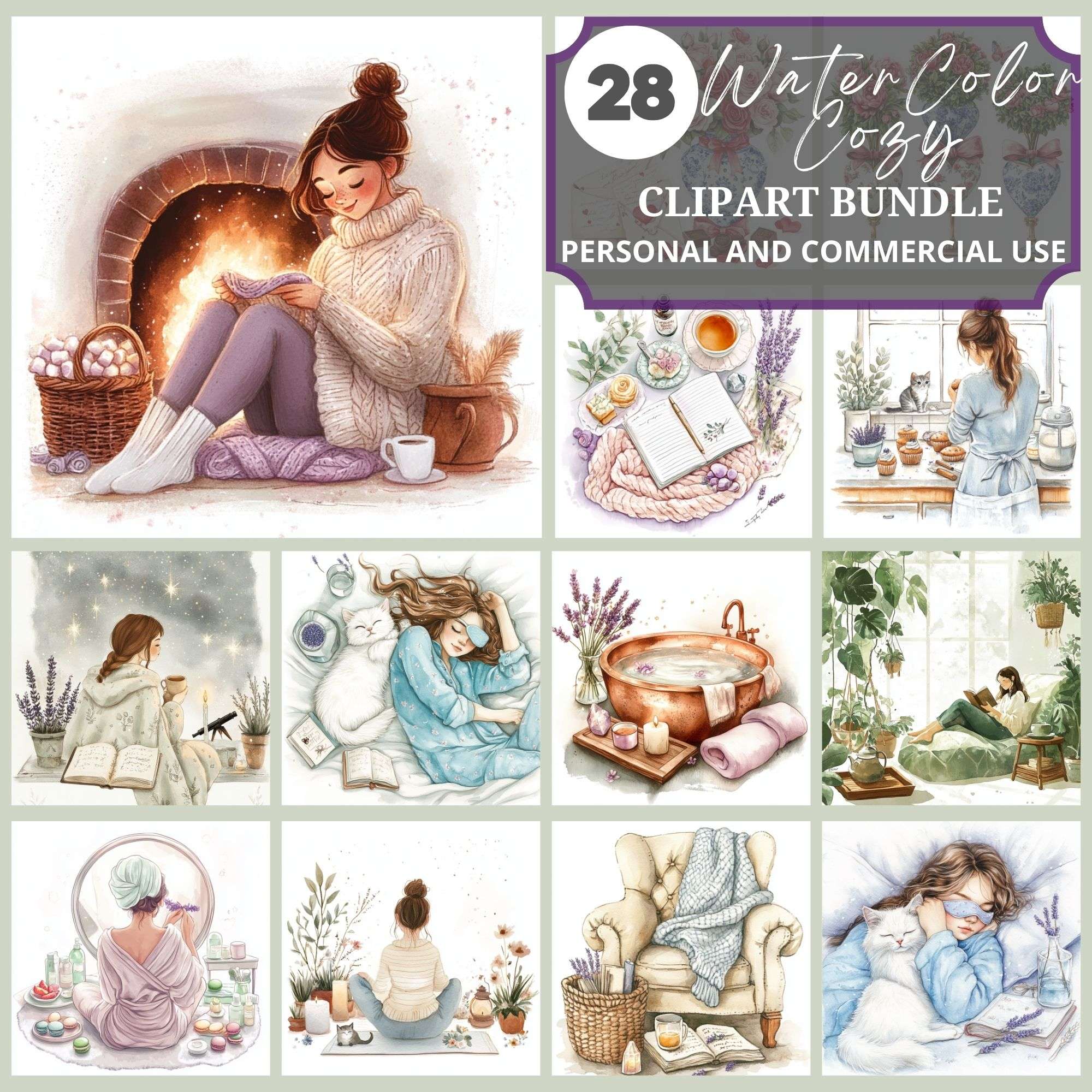 Cozy Clipart - CraftNest - Digital Crafting and Art