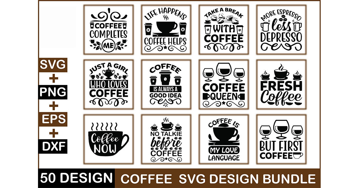Coffee SVG Bundle 7