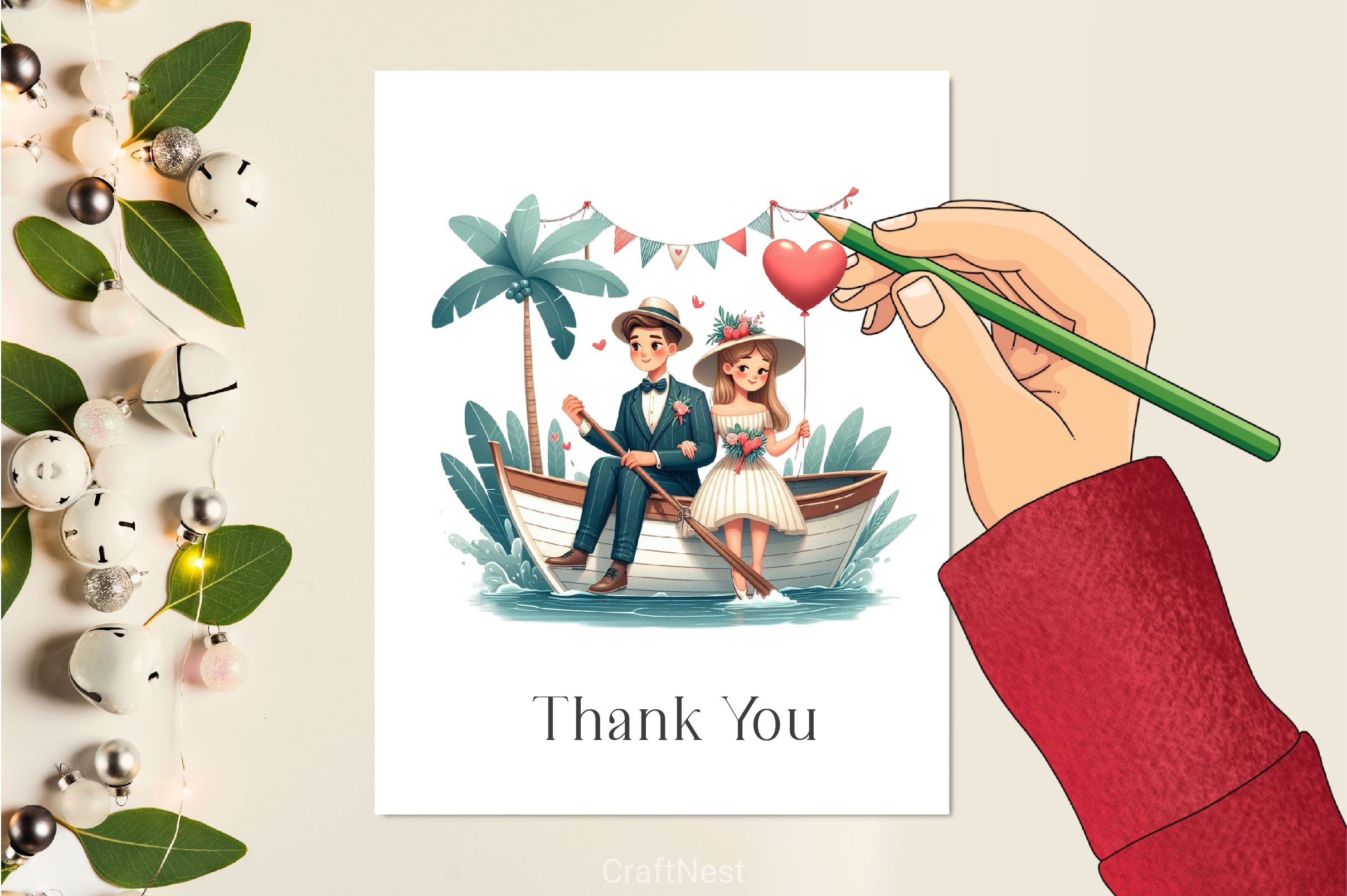 Valentines Day Couple Clipart Bundle