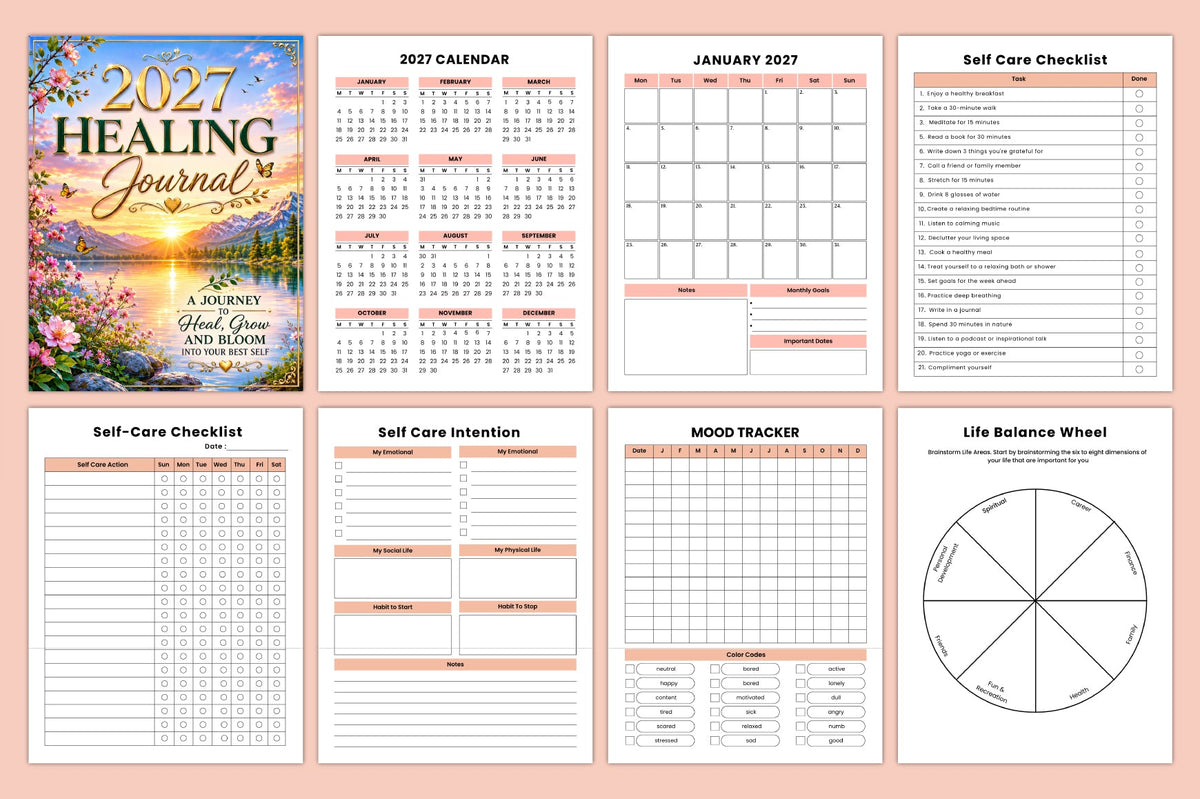 Healing Journal: A Path to Wellness