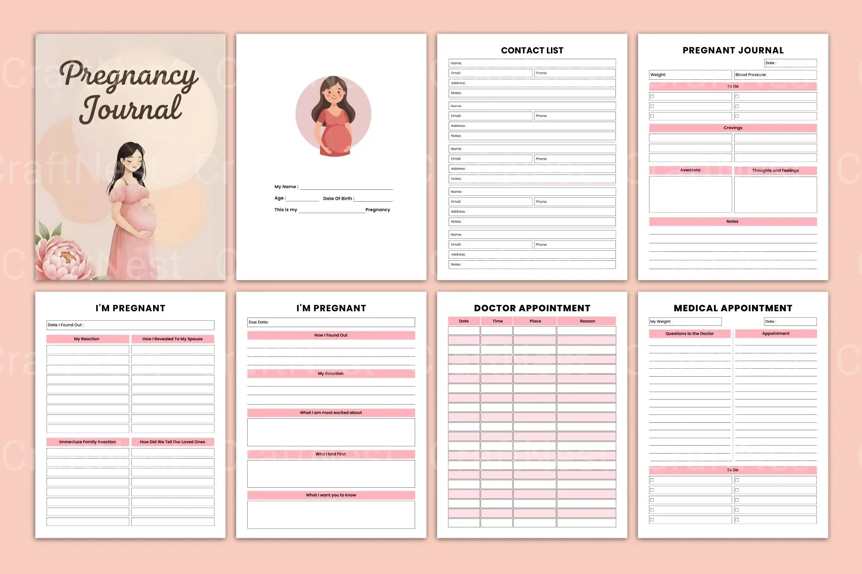 Essential Guide to Pregnancy - CraftNest - Digital Crafting and Art
