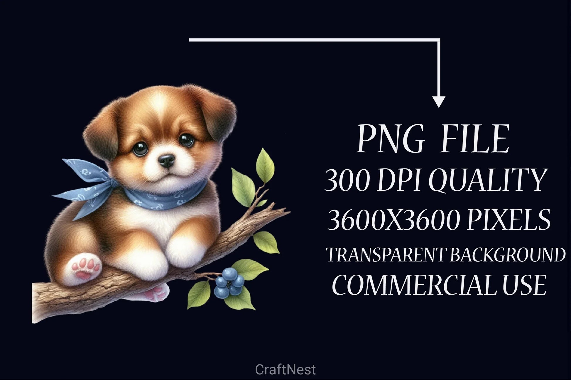 Cute Dog Clipart Bundle - CraftNest - Digital Crafting and Art