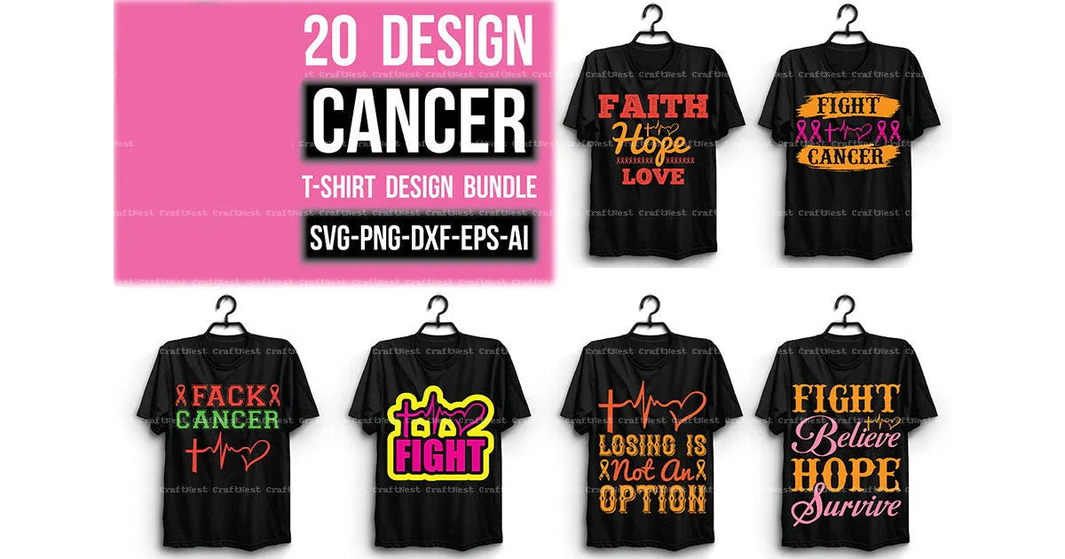 Cancer Design SVG Bundle