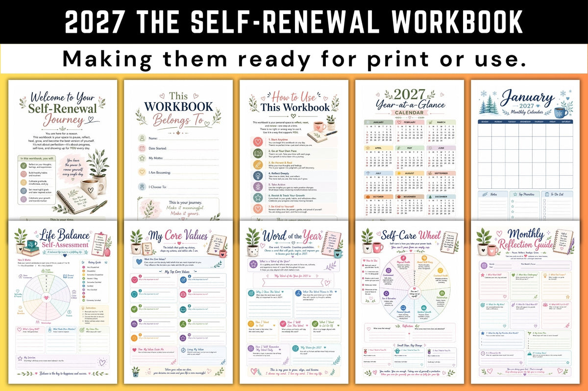 The Self Renewal Workbook 2027