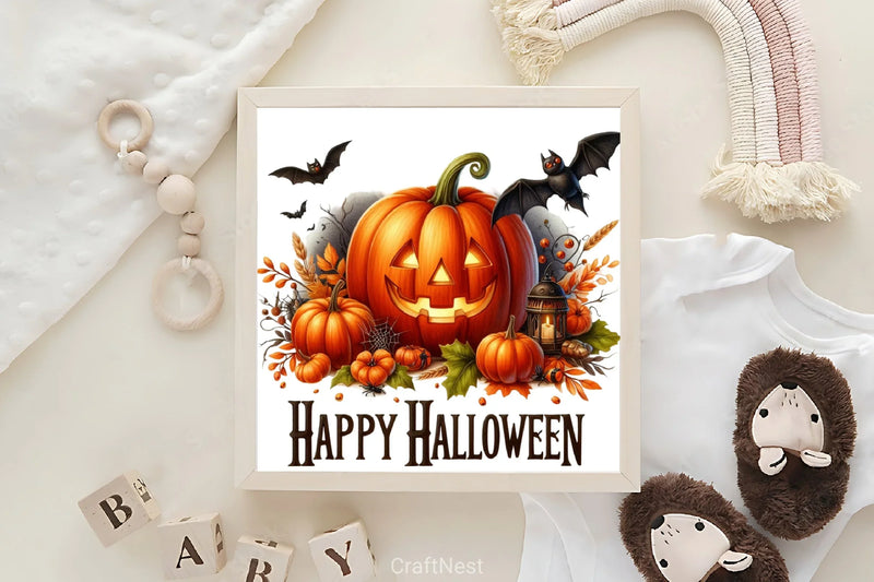 Cute Halloween Clipart Bundle 24 - CraftNest - Digital Crafting and Art