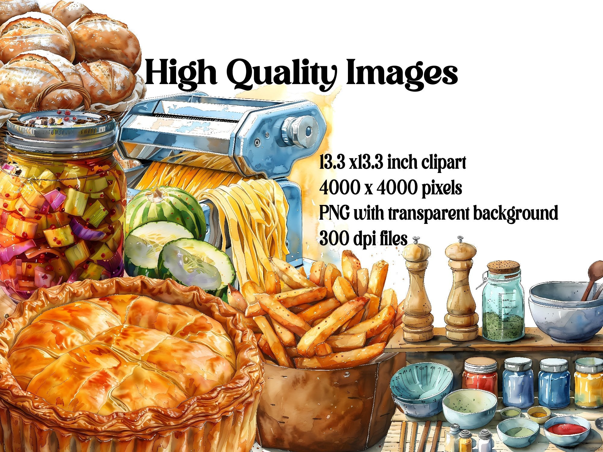 Baking Clipart - CraftNest - Digital Crafting and Art
