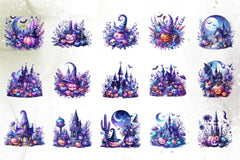 Pastel Halloween Clipart Bundle 2 - CraftNest - Digital Crafting and Art