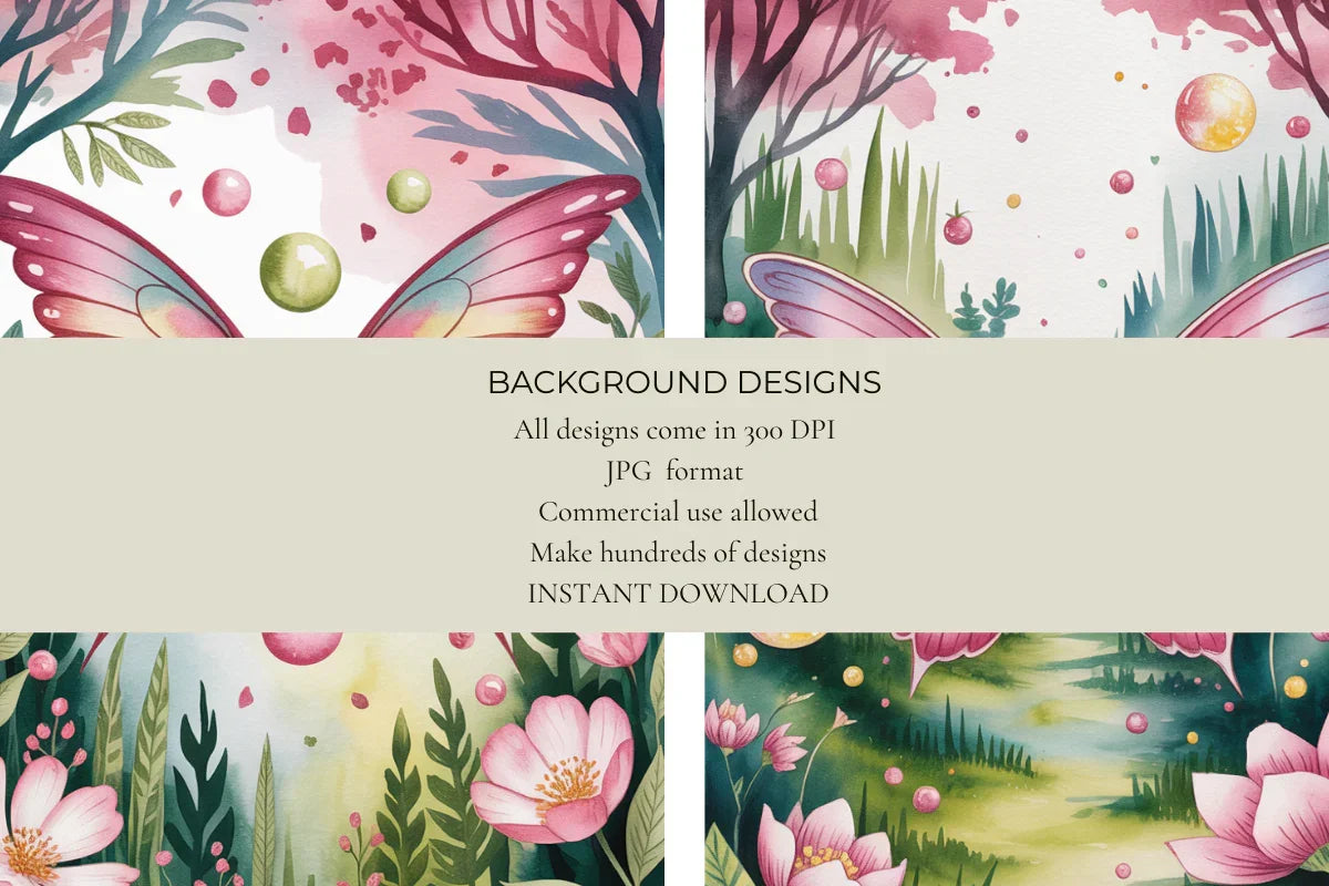 Fairy Forest Junk Journal Papers - CraftNest - Digital Crafting and Art