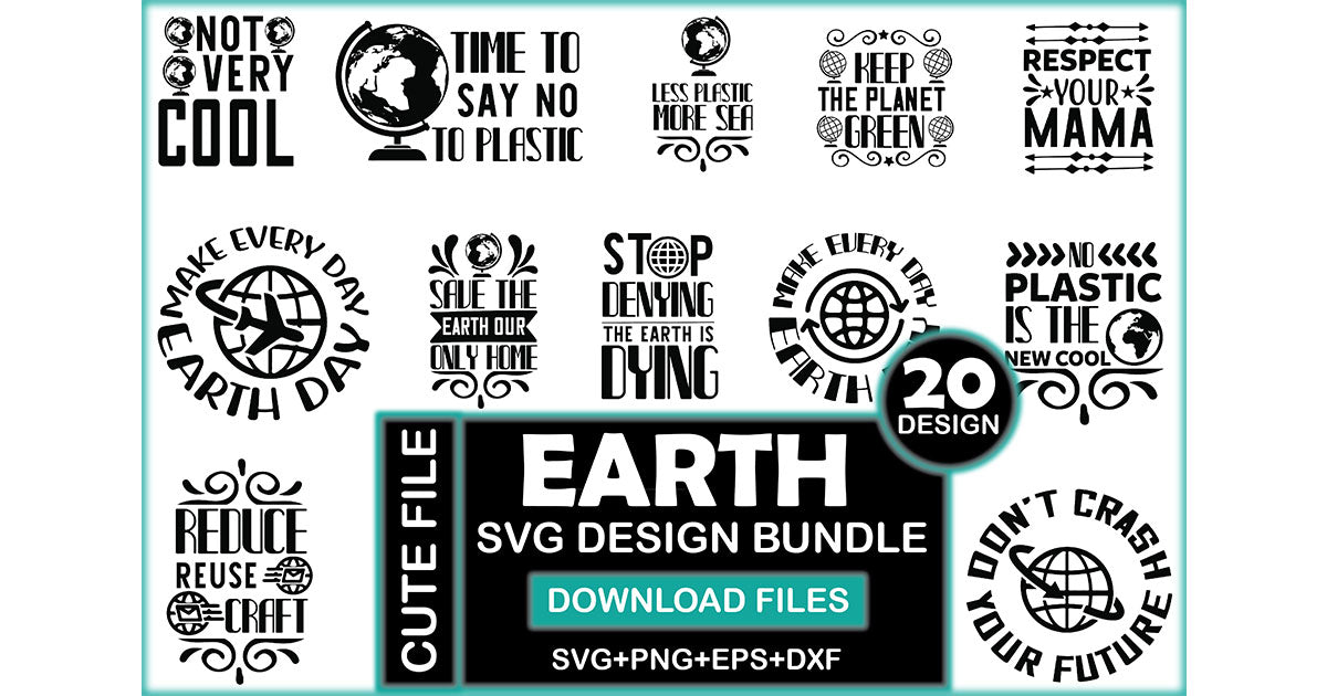 Earth SVG Bundle