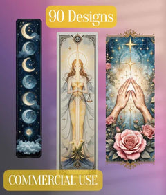 Tarot Bookmarks Junk Journal Clipart Bundle - CraftNest - Digital Crafting and Art