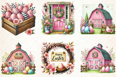 Easter Farm Clipart Bundle - CraftNest - Digital Crafting and Art
