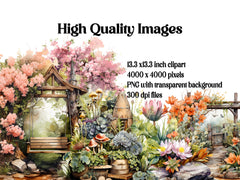 Earthy Elements Spring Clipart - CraftNest