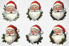 Santa Claus Clipart Bundle 9 - CraftNest - Digital Crafting and Art