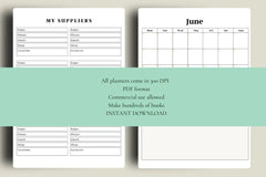 Garden Planner KDP Planner - CraftNest - Digital Crafting and Art