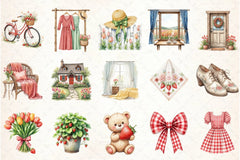 Warm Spring Clipart Bundle - CraftNest - Digital Crafting and Art