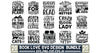 Book Lover SVG Design Bundle