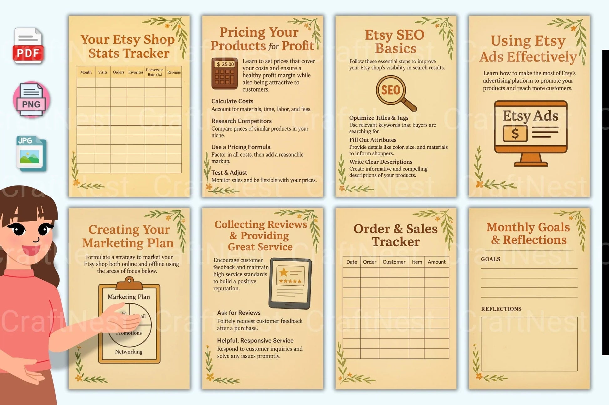 Etsy Seller Launch Guide - CraftNest - Digital Crafting and Art