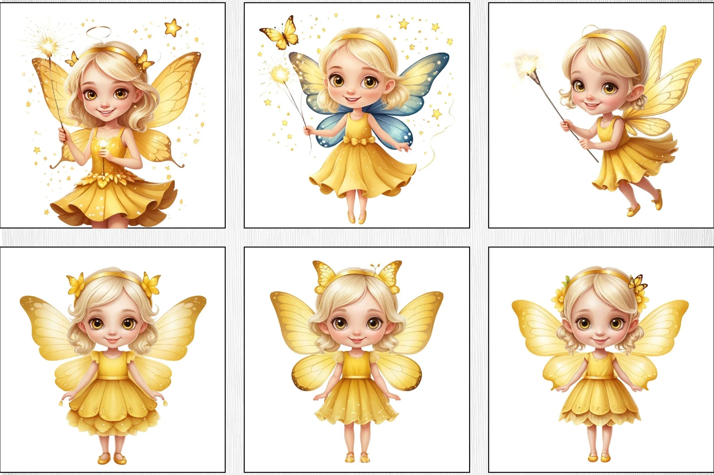 Fairy Clipart Bundle 3 - CraftNest - Digital Crafting and Art
