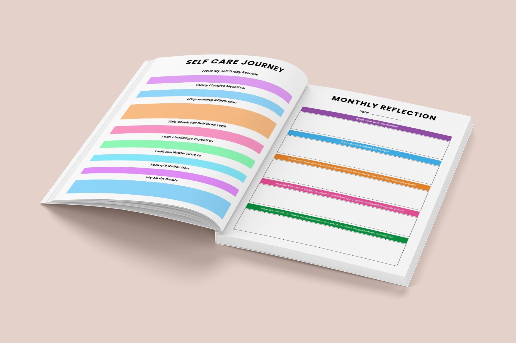 Self Care Transformation Journal