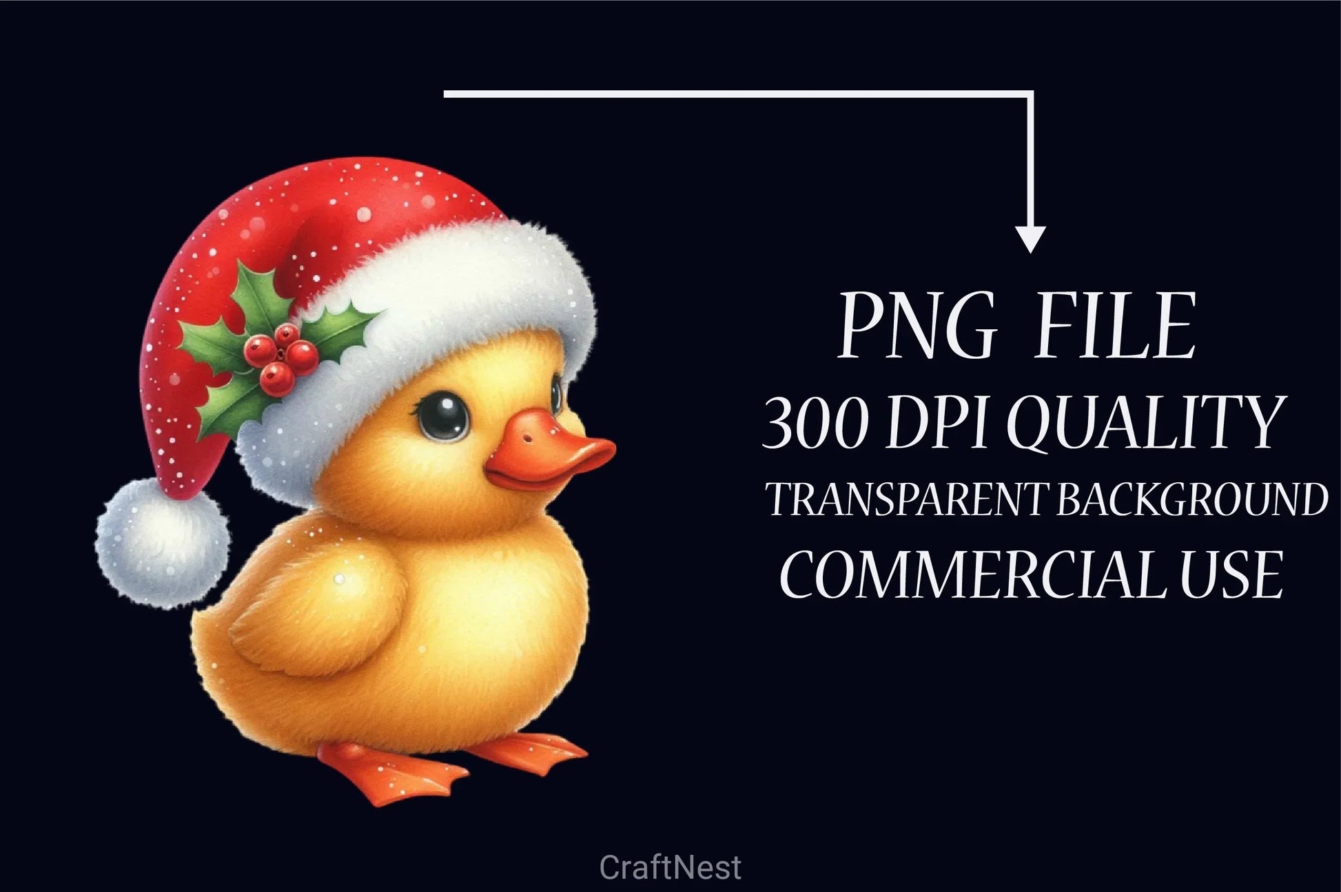Christmas Duck Clipart Bundle 2 - CraftNest - Digital Crafting and Art