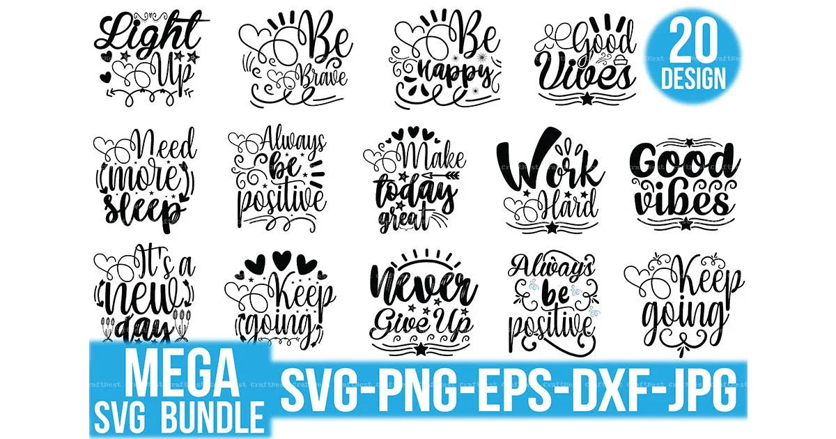 Mega Design SVG Bundle