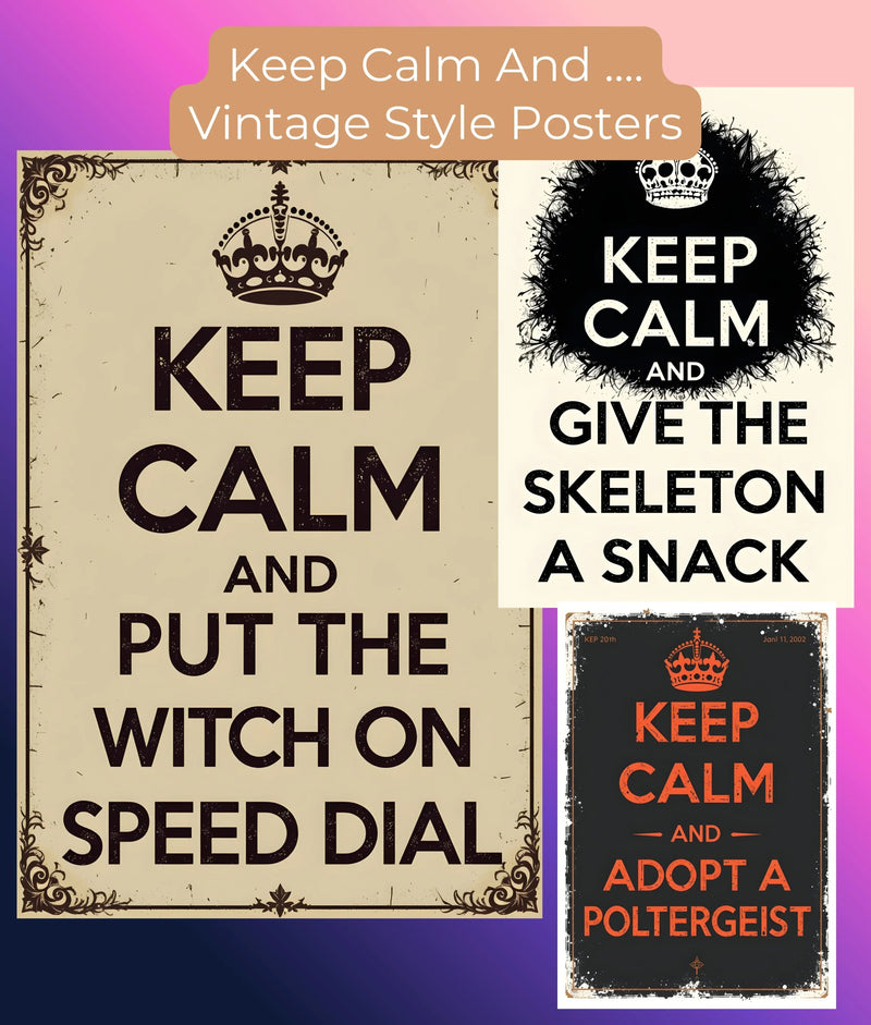 Halloween Wall Art Clipart Bundle - CraftNest - Digital Crafting and Art