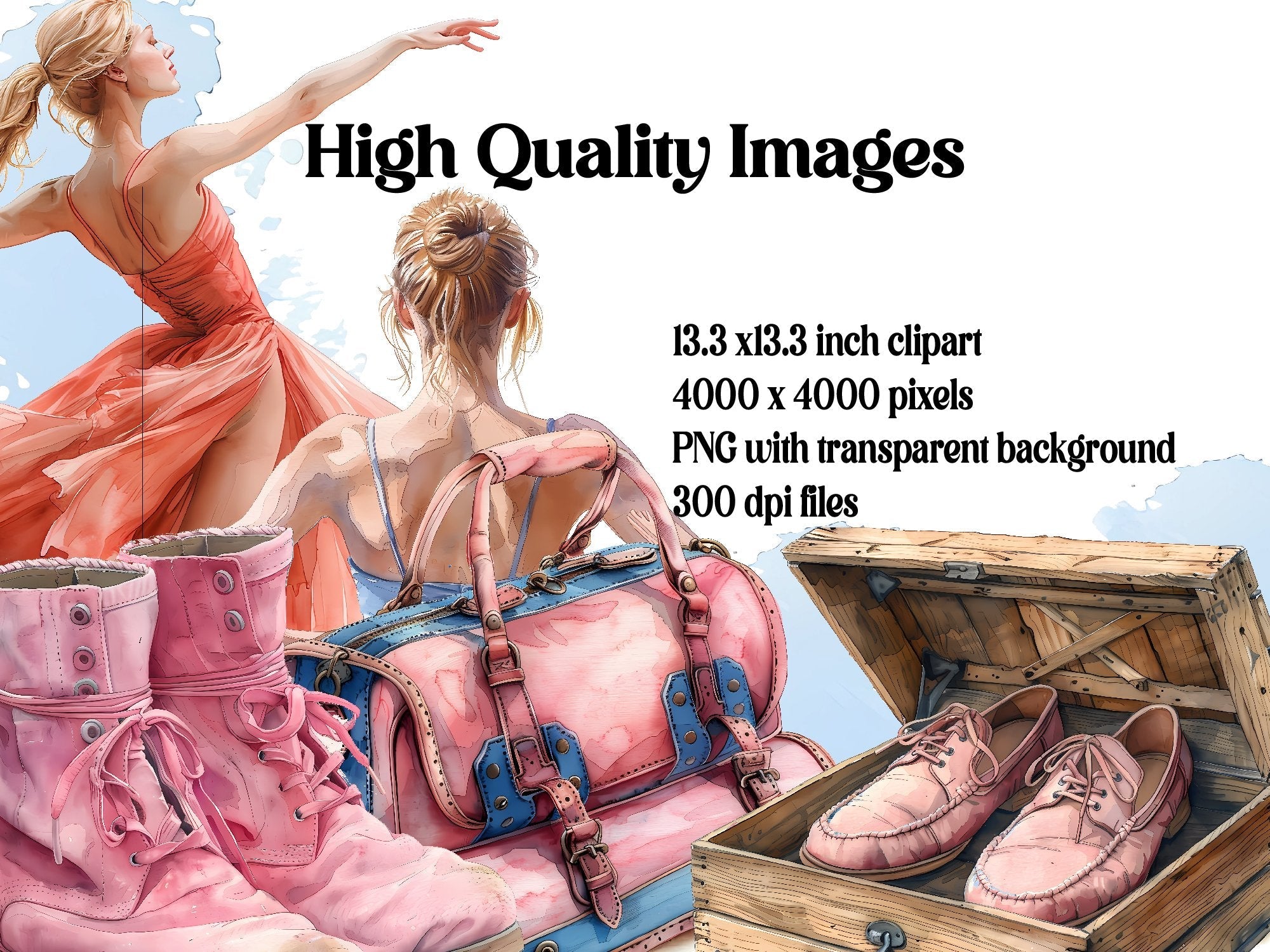 Ballet Clipart - CraftNest - Digital Crafting and Art