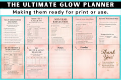 The Ultimate Glow Planner - CraftNest - Digital Crafting and Art