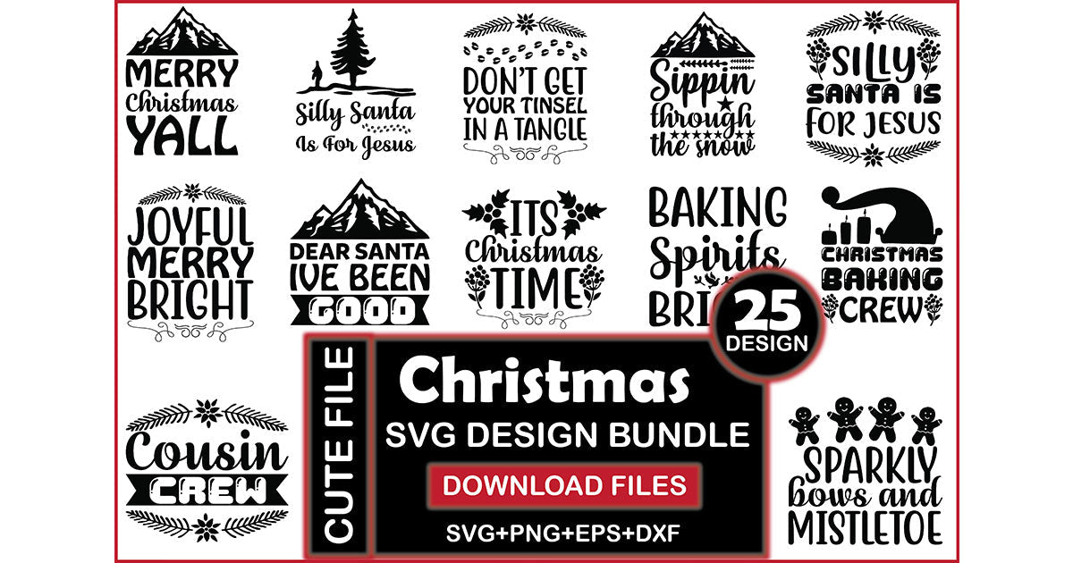 Christmas 23 SVG Bundle
